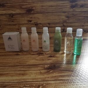 Disney H2O+ Travel Set Sea Salt Shampoo Condition Body Wash Lotion 1.25 Fl Oz